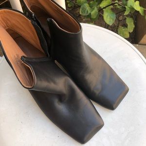 Architectural booties from L’amour Des Pieds in size 8.5.